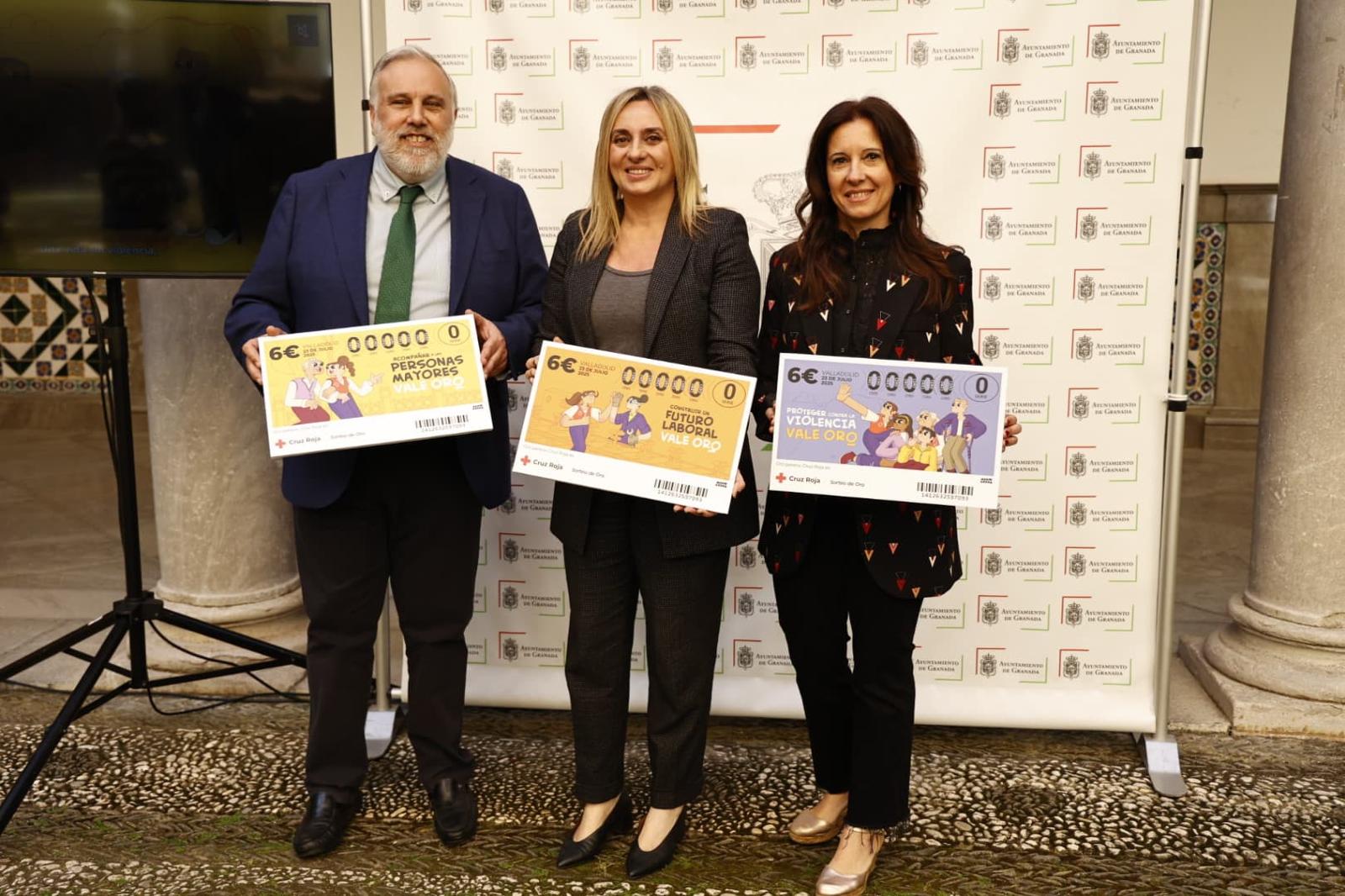 El Ayuntamiento acoge la presentacin del Sorteo de Oro de Cruz Roja con ms de siete millones de euros en premios